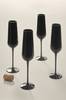 MAELI samppanjalasit, 4/pakk. Musta