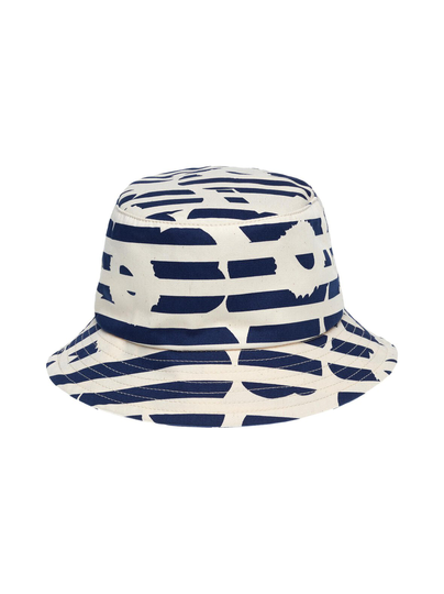 Mäkikaura tasaraita unikko -hattu