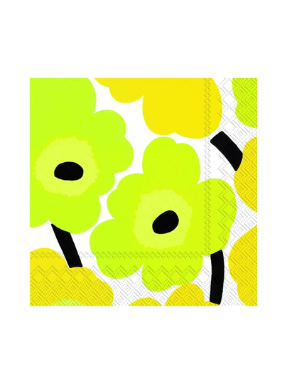 Unikko-servetti 33 x 33 cm, 20 kpl