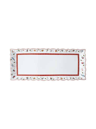 Toy's delight king’s cake plate -tarjoilulautanen 39 x 16 cm