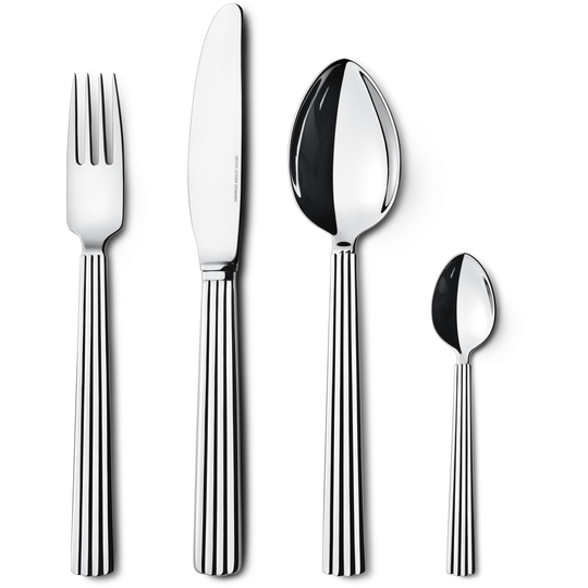 Georg Jensen Bernadotte-aterinsetti, 4 osaa
