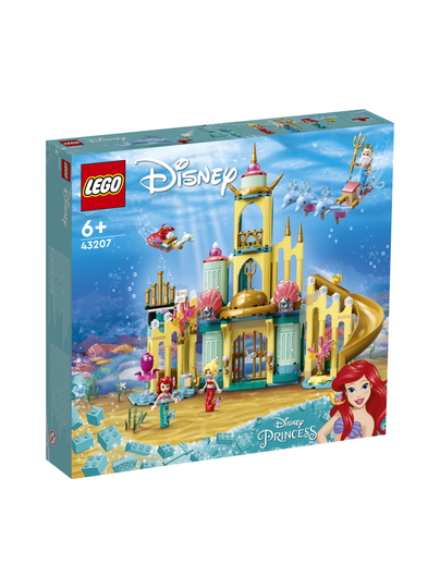 Lego disney princess arielin vedenalainen linna 43207