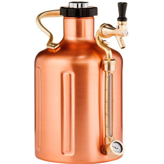 GrowlerWerks uKeg Pro 128, kuparia, 3,8 litraa