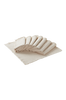 LUCIE lautasliinat, 8/pakk. Beige