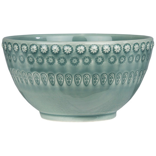 PotteryJo Daisy-kulho, pieni, 2 kpl, Cement