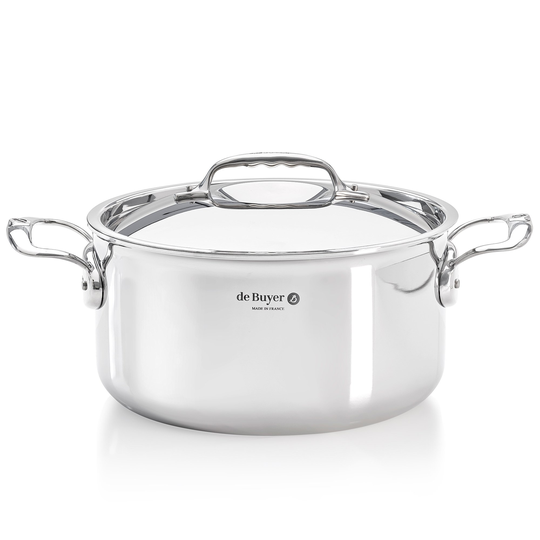 De Buyer Affinity-kattila kannella 28 cm/10,4 L