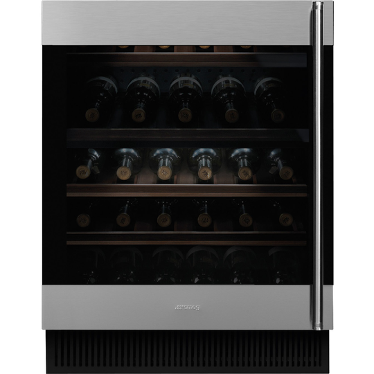 Smeg CVI338LX3 Viinikaappi ruostumatonta terästä, saranointi vasemmalla