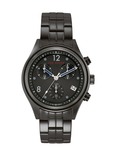 Beleeni 42mm chrono -rannekello, teräsranneke