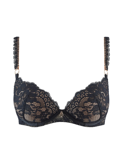 Night bird moulded plunge -rintaliivit