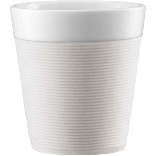 Bodum Bistro-kuppi, valkoinen, 2 kpl, 0,17 L