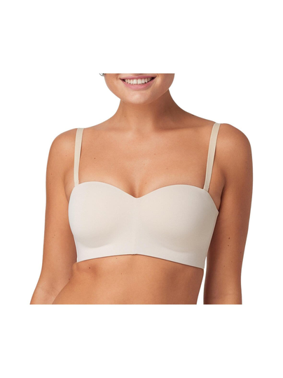 Tailored strapless wirefree -rintaliivit