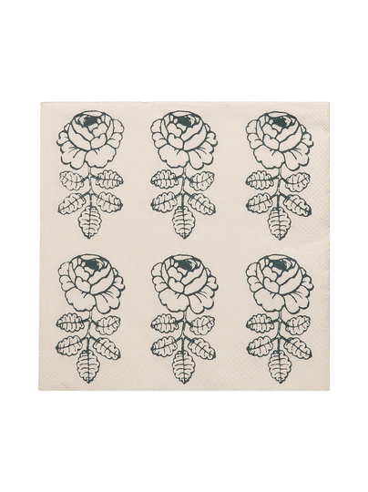 Vihkiruusu-servetti 25 x 25 cm