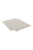 LUCIE pöytätabletit, 2/pakk. Beige