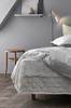 Helmalakana Candice Quilted pestyä pellavaa, korkeus 30 cm