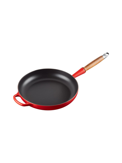 Le creuset signature-paistinpannu puukahvalla ø 28 cm