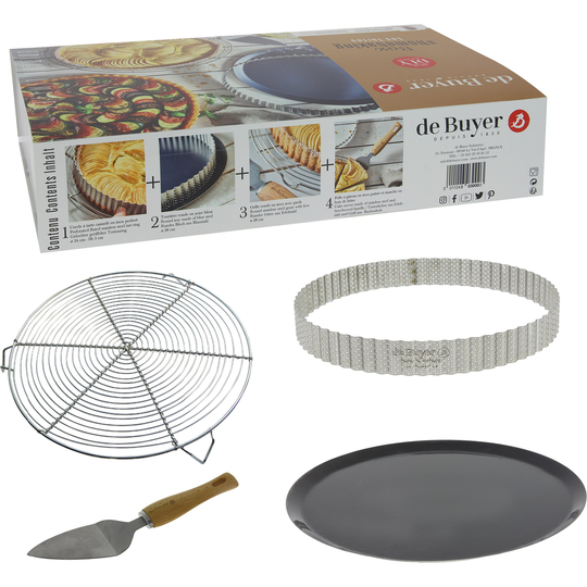 De Buyer Special Box -setti, jossa torttuvuoat