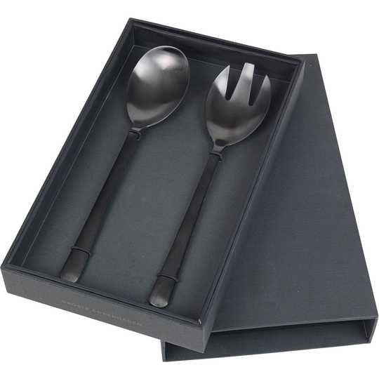 Broste Copenhagen Hune Titanium Mat Black, salaattiottimet 2 osaa