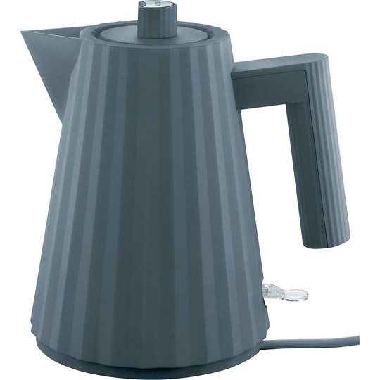 Alessi MDL06 Plissé -vedenkeitin, 1 litra, harmaa