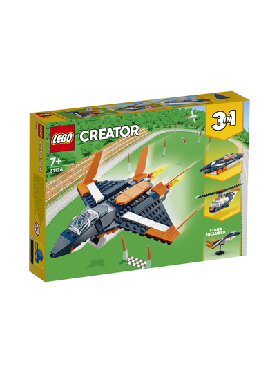 Lego creator yliäänikone 31126