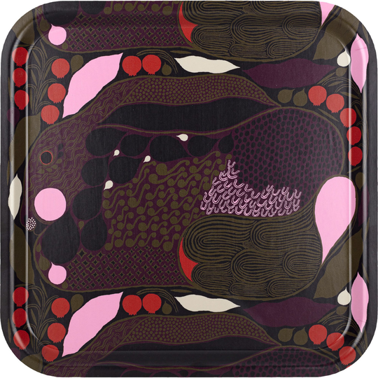 Marimekko Rusakko tarjotin, 32x32 cm