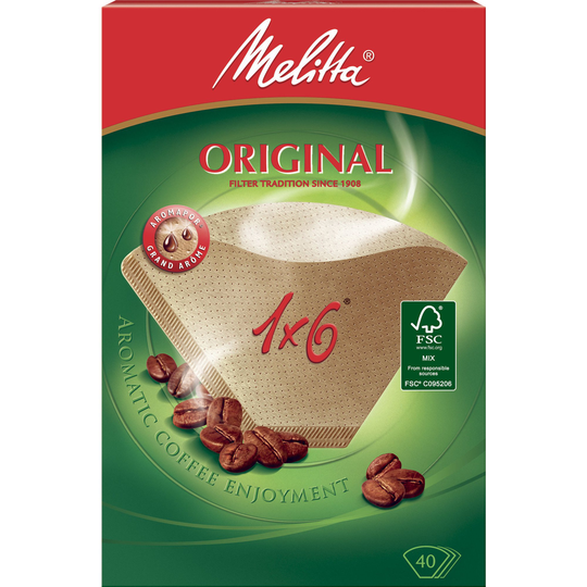 Melitta Original kahvisuodatin 1x6 40 kpl