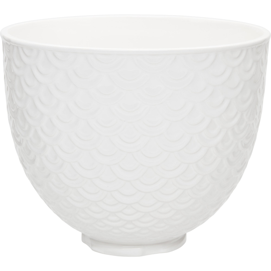 KitchenAid Keraaminen kulho 4,7 L, Mermaid Lace White