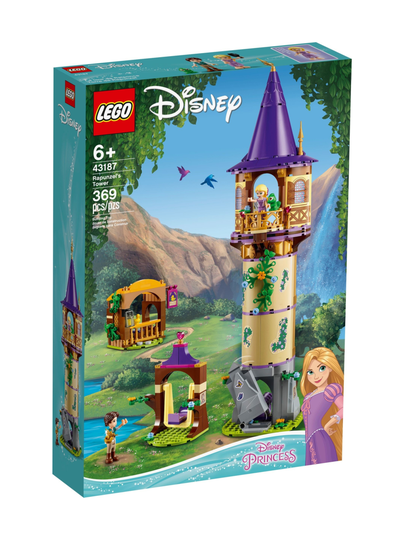 Lego disney princess tähkäpään torni 43187