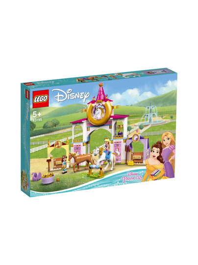 Lego disney princess bellen ja tähkäpään kuninkaallinen talli 43195