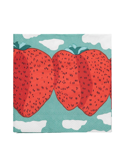 Mansikkavuoret-servetti 25 x 25 cm