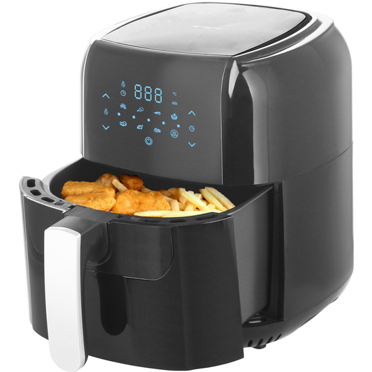 Emerio Smart airfryer -keitin, 5,5 litraa, musta