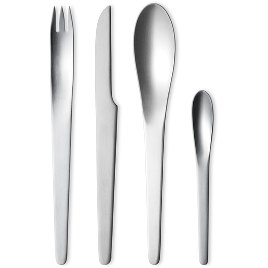 Georg Jensen Arne Jacobsen -aterimet, matta, 24 osaa