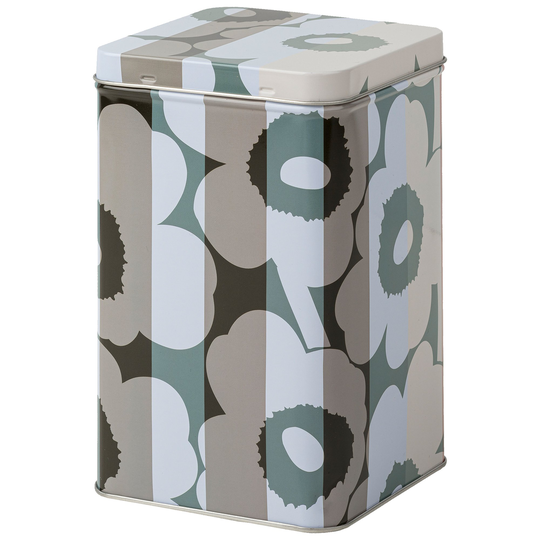 Marimekko Unikko Ralli -peltipurkki