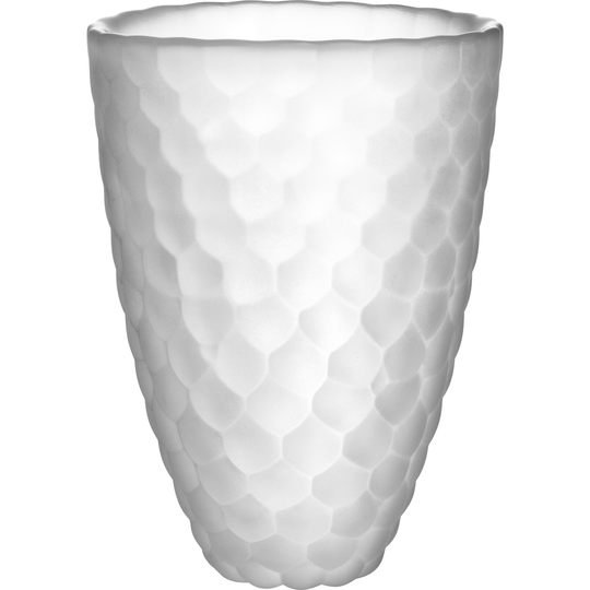 Orrefors Hallon-maljakko 16 cm, huurteinen lasi