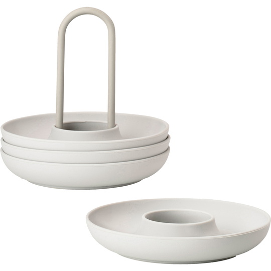 Zone Singles-munakuppi ja -teline, Warm Grey