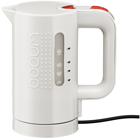 Bodum BISTRO-vedenkeitin 0,5 l – valkoinen