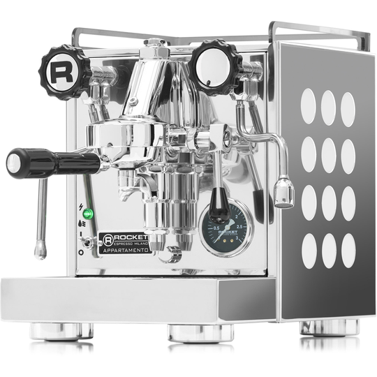 Rocket Appartamento-espressokeitin valkoinen