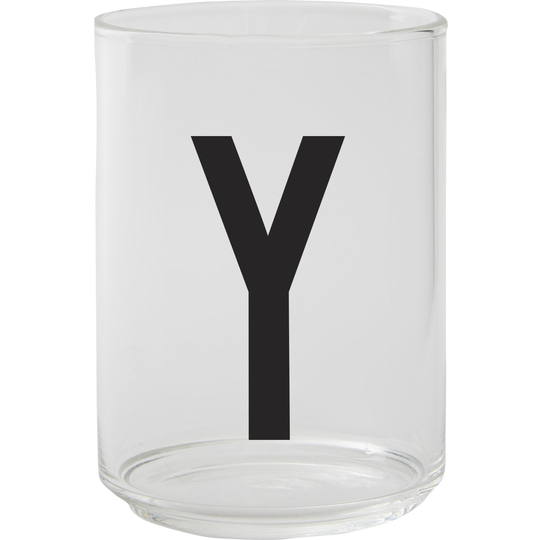 Design Letters Yksilöity juomalasi, Y
