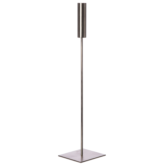 Ernst Kynttilänjalka, 45 cm, harjattua metallia