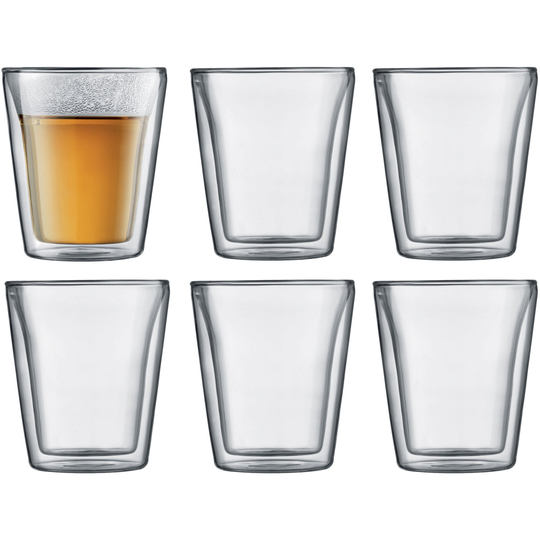 Bodum Kaksinkertainen CANTEEN-lasi, 6 kpl, 0,2 l