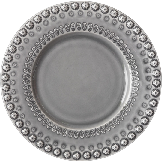 PotteryJo Daisy-salaattilautanen, 2 kpl, Soft grey