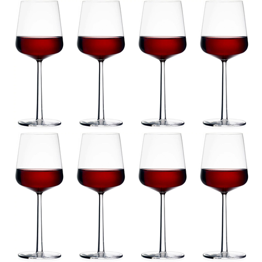 Iittala Essence-punaviinilasi, 8 kpl