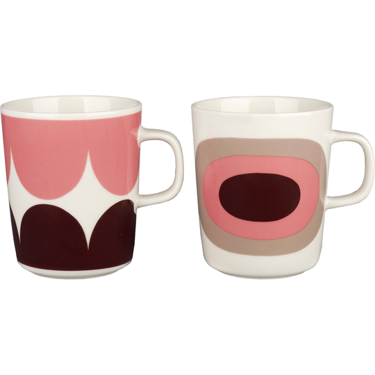 Marimekko Härkä ja Melooni mukit, 2,5 dl, 2-pakkaus