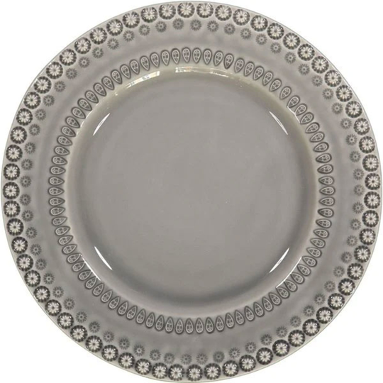 PotteryJo Daisy-illallislautanen, 2 kpl, Soft Grey