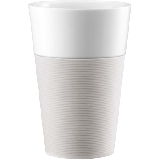 Bodum Bistro-kuppi, valkoinen, 2 kpl, 0,6 L