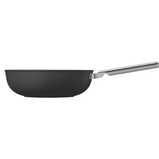Smeg Wok, 30 cm, musta