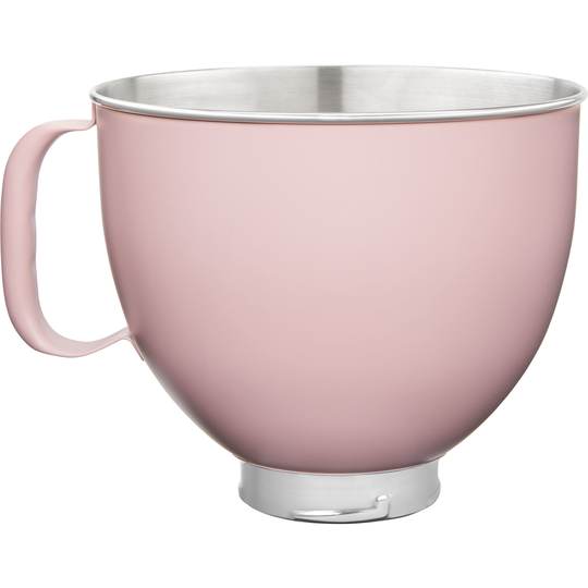 KitchenAid Ruostumattomasta teräksestä valmistettu kulho yleiskoneelle, vaaleanpunainen