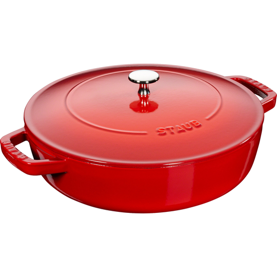 Staub Chistera-paistinpata, 24 cm, punainen