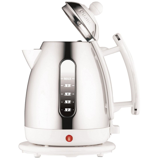 Dualit 1,5 L Jug-vedenkeitin, ruostumaton valkoinen