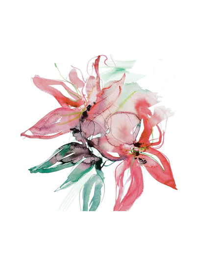 Amazon lily -lautasliinat 40 cm, 12 kpl