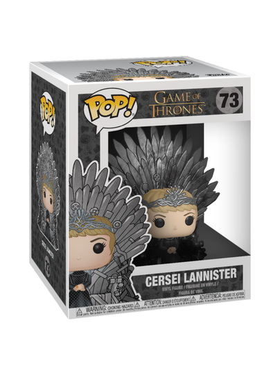 Funko game of thrones, cersei lannister valtaistuimella